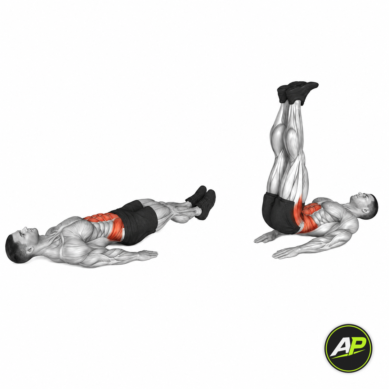 Bodyweight Lying Leg Raise